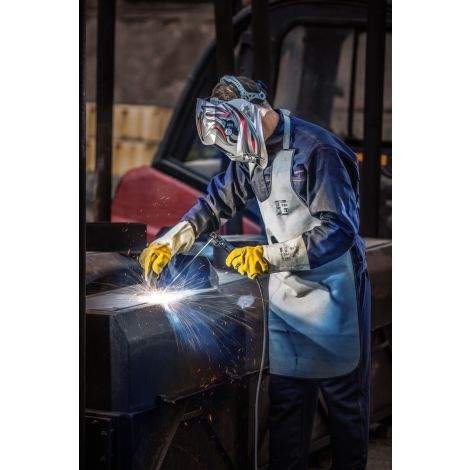 Ubranie spawalnicze: komplet bluza i spodnie Lahti Pro L41403 - 2